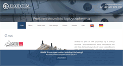 Desktop Screenshot of ekoform.com.pl